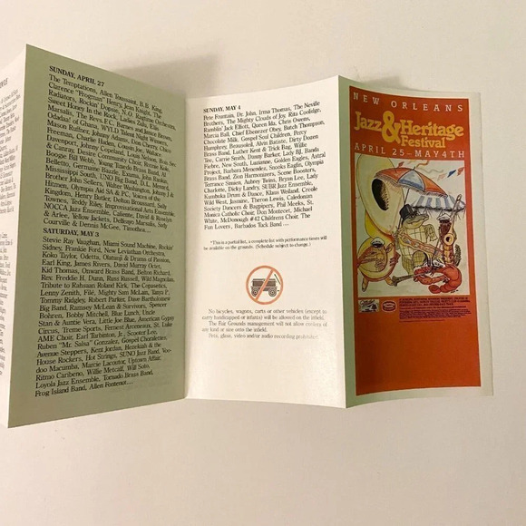 Vintage New Orleans Tour Brochures Holiday Inn Crowne Plaza and Jazz Festival - Picture 16 of 16